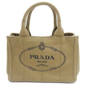 Prada Canapa Convertible Tote Canvas #252201P70B